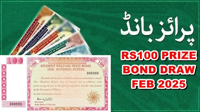 Rs 100 Prize Bond Draw February 2025 – Check Date & Winning Amount