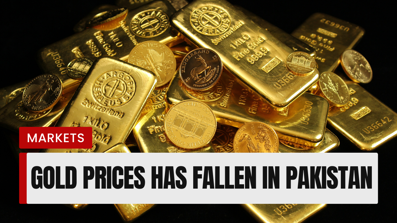 Gold Prices in Pakistan Witness a Sharp Decline After Record Highs