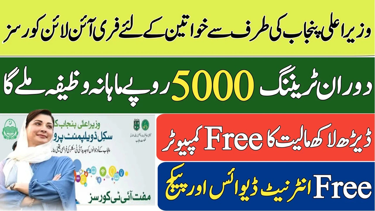 CM Punjab Digital Skills Program 2025: Free Online Courses to Learn and Earn