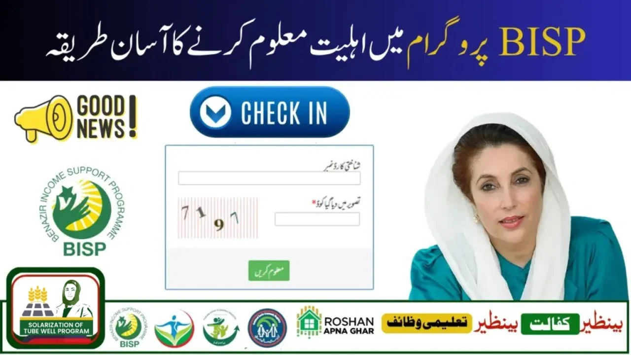 BISP 13500 Payment Eligibility Check 2025 – Online Verification via 8171 Web Portal